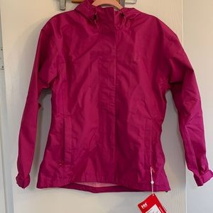 Brand new Helly Hansen rain jacket with tags